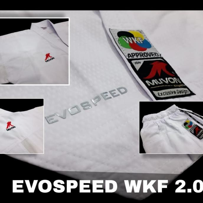 Baju Karate Muvon Evospeed Wkf 2.0