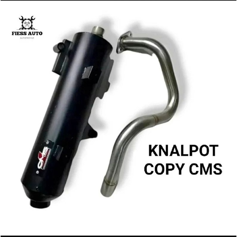 KNALPOT COPY CMS VARIO 125/150 LED OLD