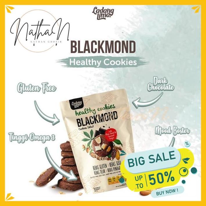 

LADANG LIMA GLUTEN FREE BLACKMOND COOKIES - 180 GR BEST PRODUCT