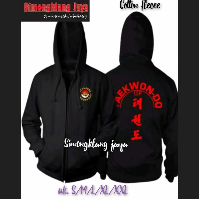 Jaket Bordir Taekwondo