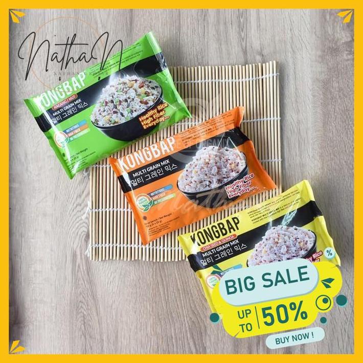 

KONGBAP MULTI GRAIN MIX (6 PCS X 25 GR) PRODUK TERBAIK