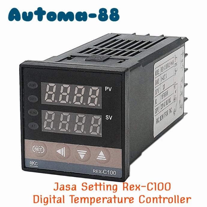 Jasa Setting Temperature Controller CKC RKC Rex-C100 Thermostat
