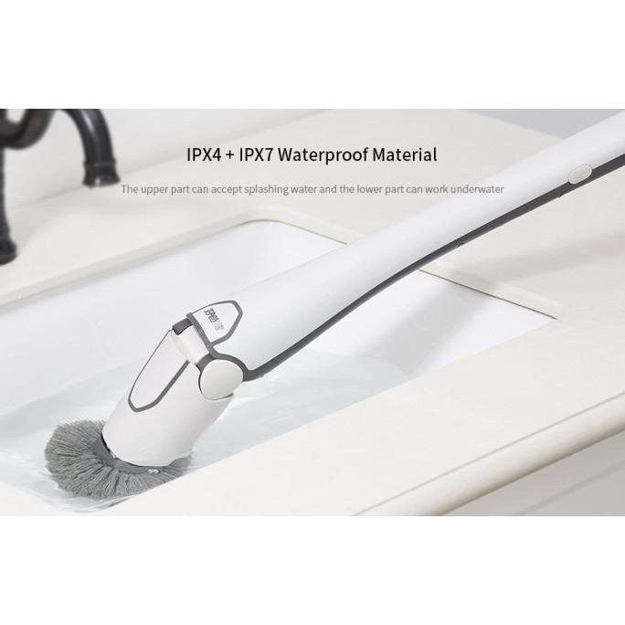 Sikat Elektrik XIAOMI Hurricane Spin Scrubber spin Youpin Good Papa