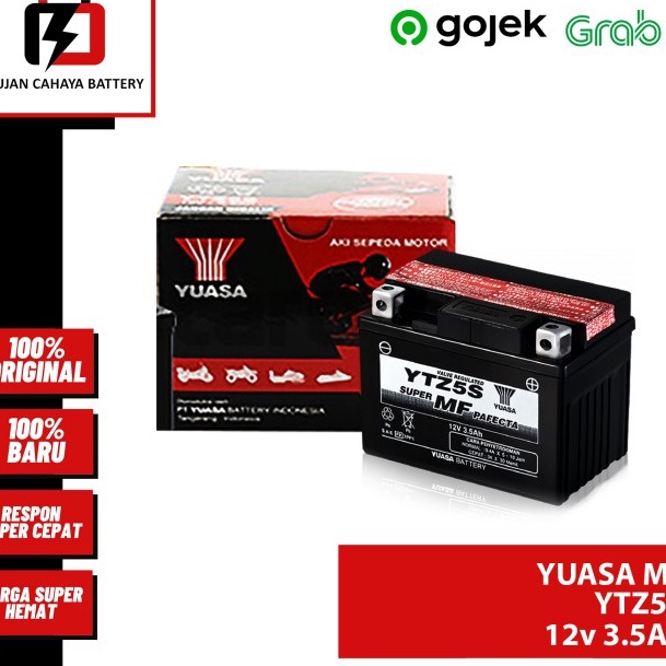 Hot Aki Motor Yamaha Mio Soul / Mio J / Mio Soul GT / YUASA YTZ 5S / YTZ5S