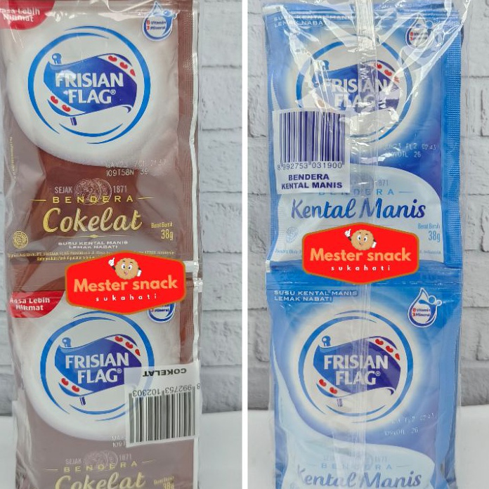 

TKZM0198 (COD )NEW_PRODUCT Susu Kental Manis Bendera Renceng (1 pack isi 6 pcs)