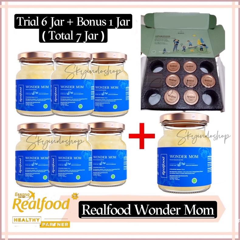 

Realfood Wonder Mom ( Trial 6 Bonus 1 ) Minuman Sarang Burung Walet Bersertifikat