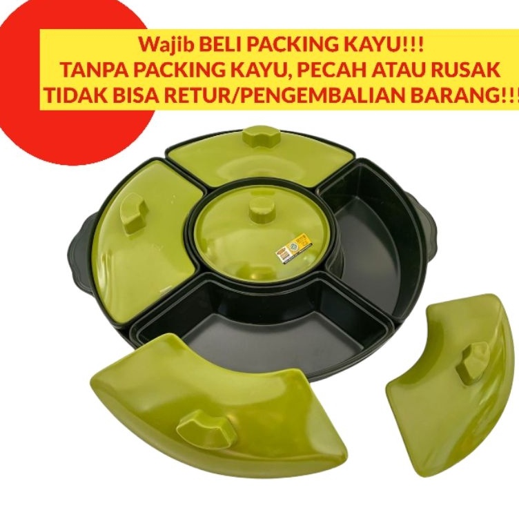 Terkini Party Set PS-0101 UK.SEDANG BUKAN JUMBO Partyset Golden Dragon Prasmanan Melamin