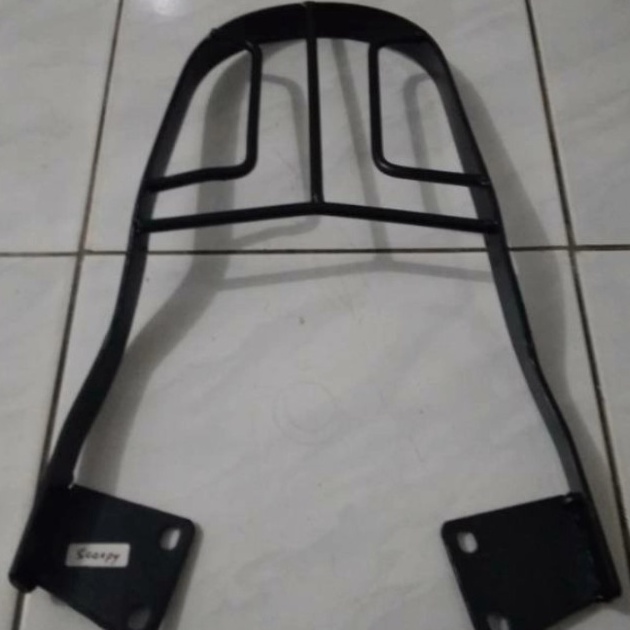 Baru Breket dudukan box belakang motor Honda Scoopy.