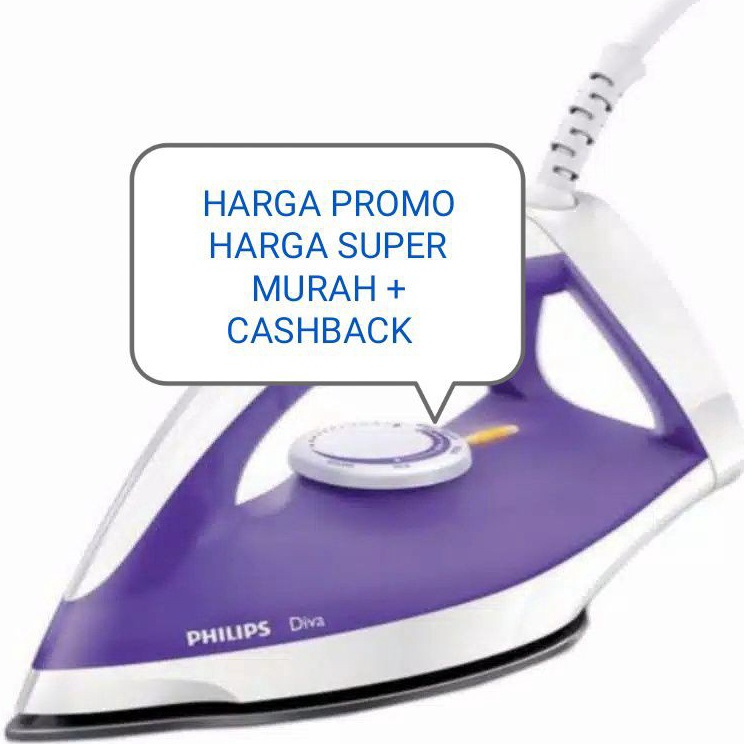 _ Strika Philips GC122 / Gosokan Philips GC122 / Strika Philips Diva / Gosokan Philips Diva GC 122 y