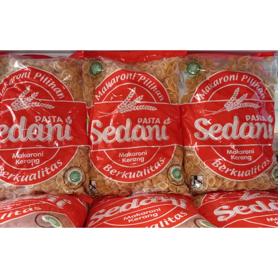 

WTCK6974 Stok terbaru MAKARONI Sedani Kerang 1kg