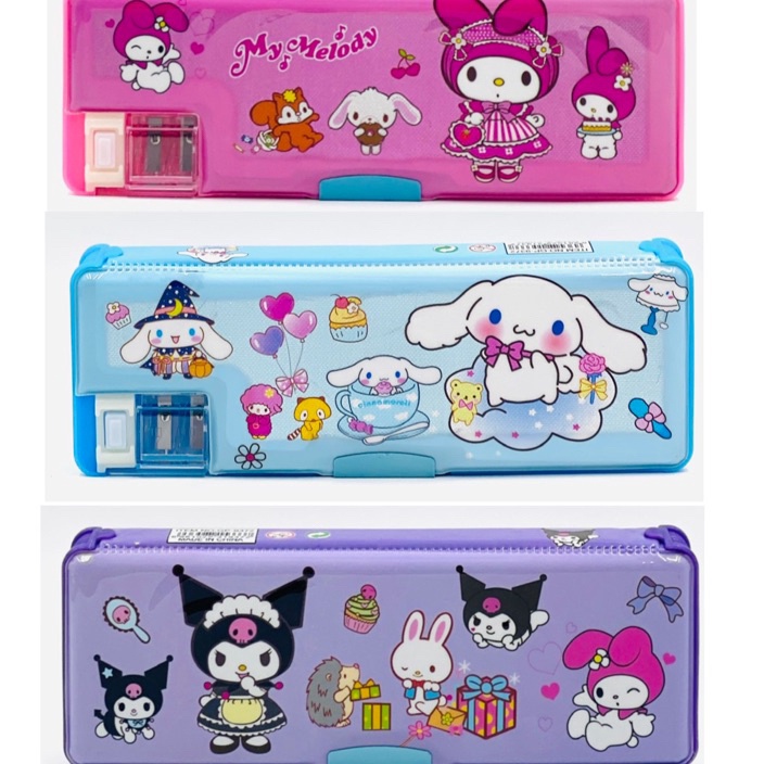 

STDF7241 11.11 Kotak Tempat Pensil Magnet Sanrio Melody Kuromi Cinnamoroll Lucu