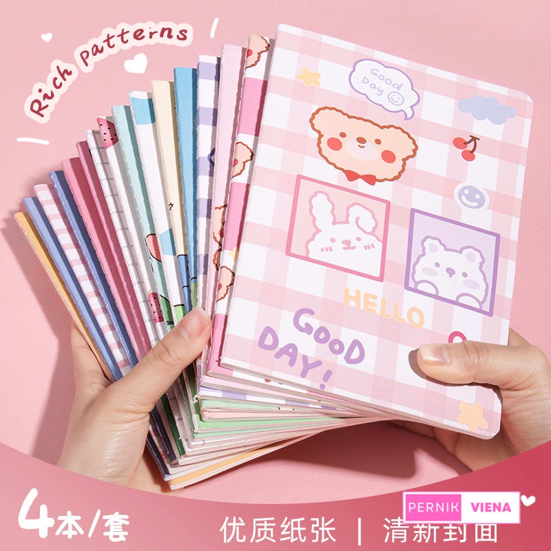 

| NOTEBOOK BUKU TULIS CATATAN A5 MOTIF KARTUN LUCU A5 SEWED