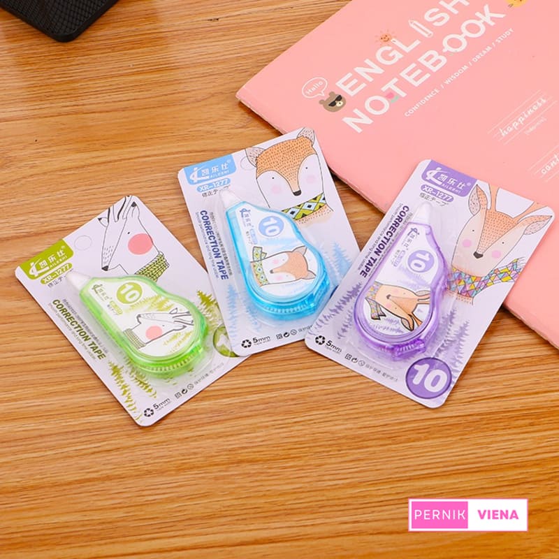 

10M CORRECTION TAPE KARAKTER / TIPEX ROLL MURAH / TIP-EX KERTAS FANCY / TIPE-X IMPORT / STIPO