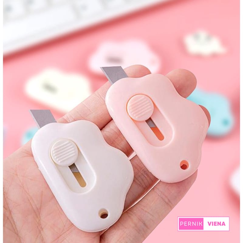 

PISAU MINI CUTTER AWAN / SILET KECIL / CUTTER LUCU PISAU PEMOTONG KERTAS DESAIN LUCU CLOUD PISO CUTER KECIL CAT PAW FRUIT BEAR SMALL PAPER CUTTER FS043