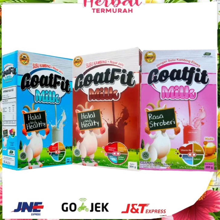 

XWMT0792 DiSkon !! GOATFIT MILK SUSU KAMBING PLUS ROYAL JELLY