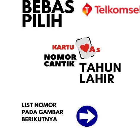 TODAY SALE NOMOR CANTIK TELKOMSEL KARTU AS CANTIK NOMOR CANTIK AS TAHUN LAHIR MURAH 4G LTE