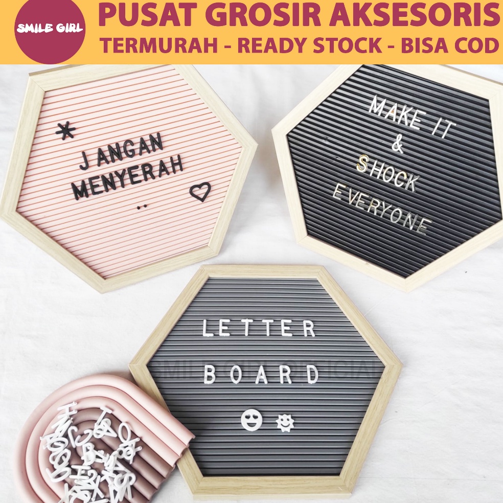 

[PROMO N2ND] SMILE GIRL OFFICIAL | Grosir Murah - Papan Nama Bayi Size 28x25cm / Letter Board Kekinian Sudah Include Huruf / Properti Foto Kekinian Hari ini