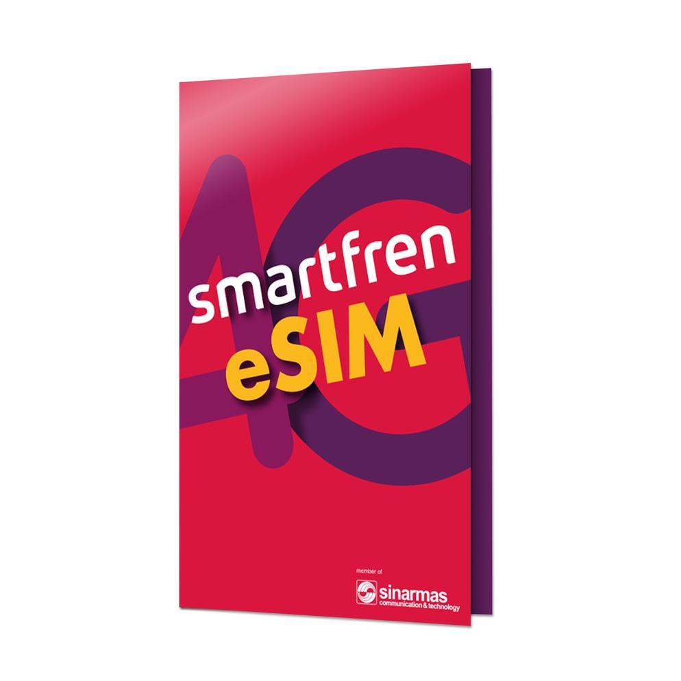 TERBAIK ESIM SMARTFREN PRABAYAR INTERNET 4G LTE 90GB 360 HARI