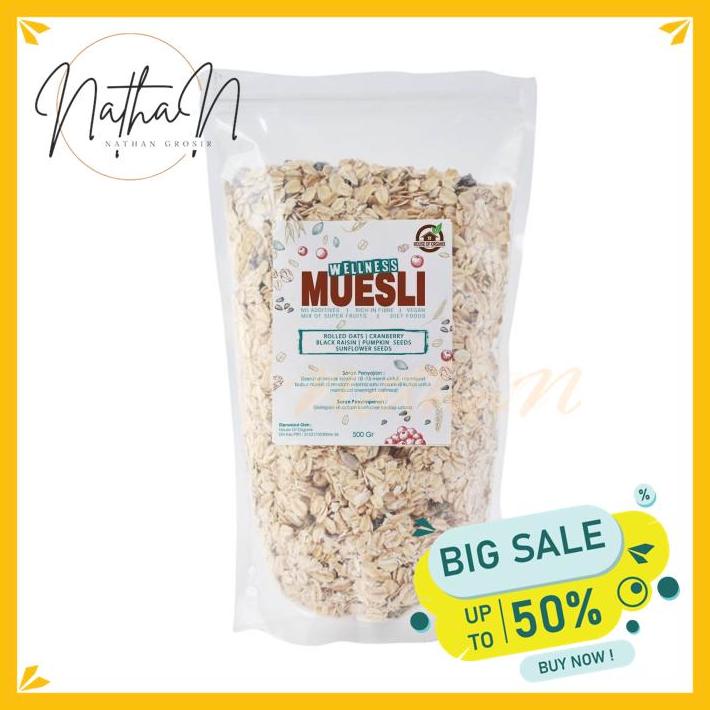 

WELLNESS MUESLI 500 GR BEST PRODUK