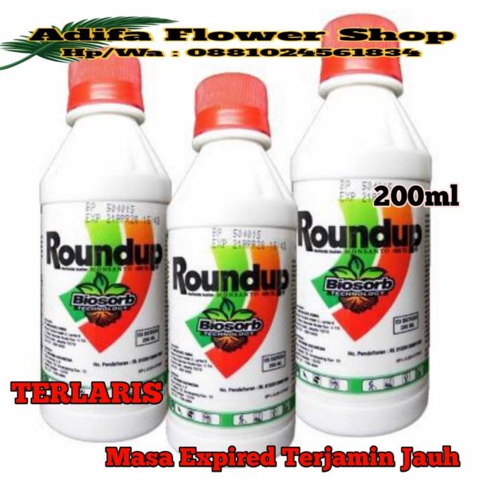 SALE jual pupuk ROUNDUP /obat mematikan rumput liar Termurah