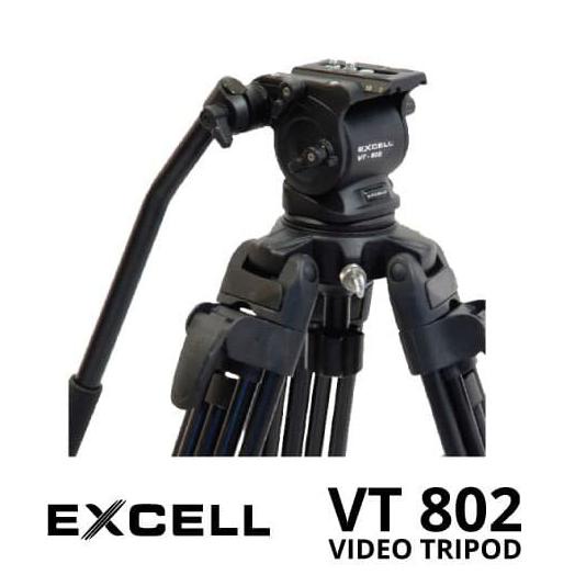Tripod Excell VT 802 / Excell VT-802 Professional Camcorder Handycam