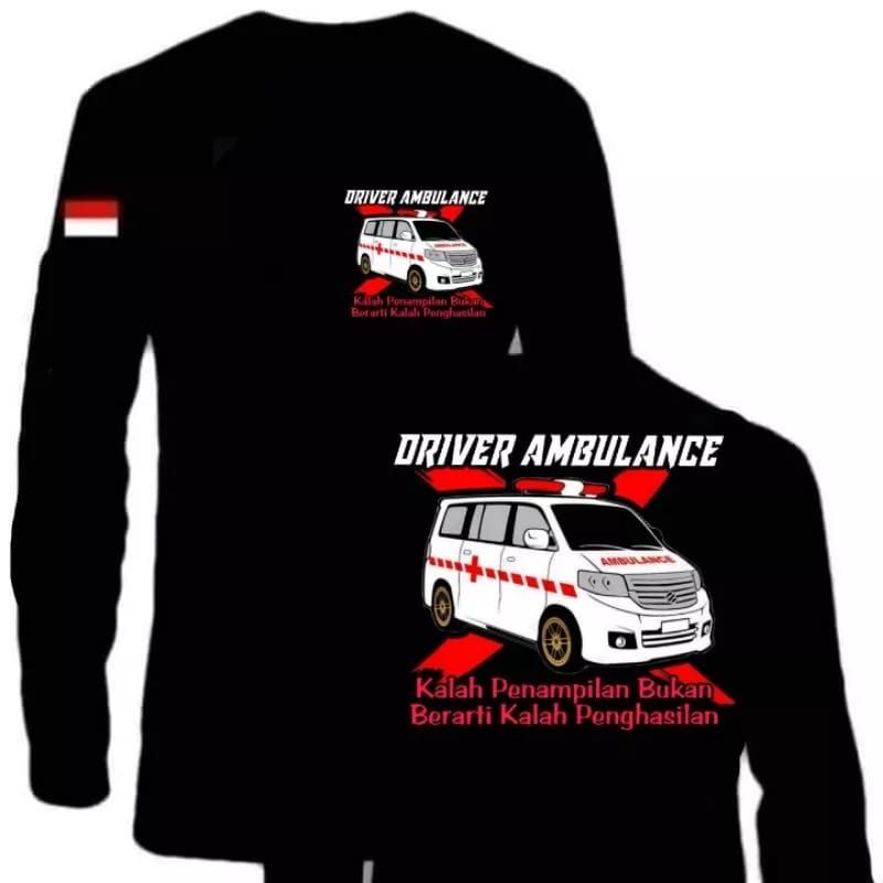 KAOS LENGAN PANJANG DRIVER AMBULANCE