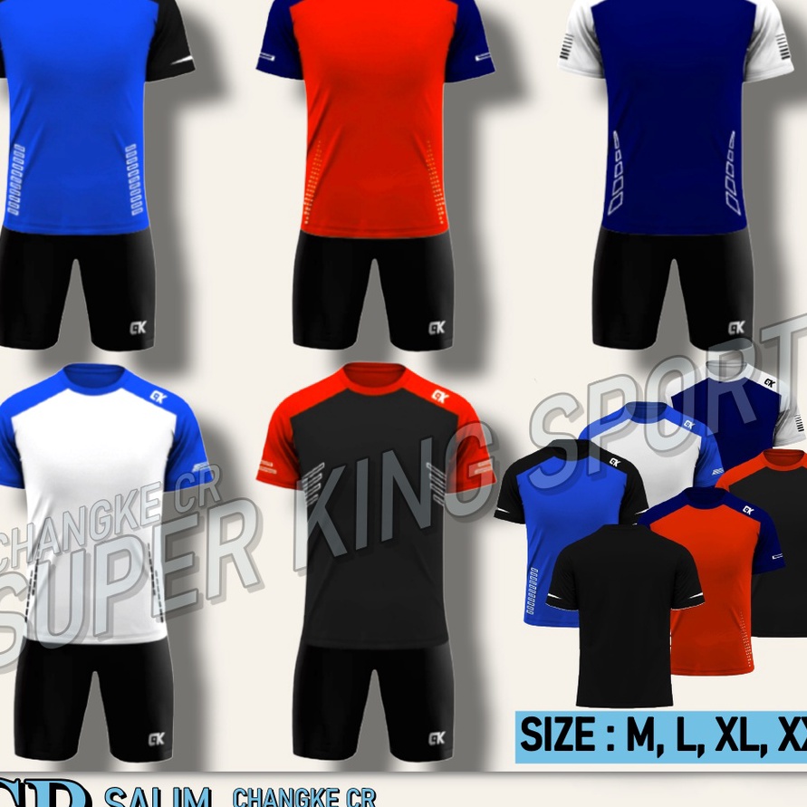 Star Seller. SUPER KING SPORT (COD) BAJU SPORT TERBARU MULTI OLAHRAGA PRIA/WANITA 1 SET DAN ATASAN S
