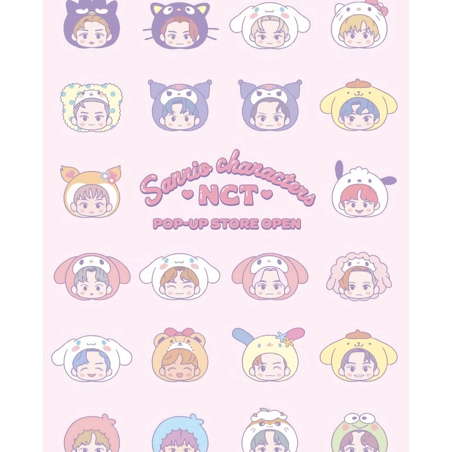 Ready Keychain Sanrio x NCT Hello kitty Super Promo
