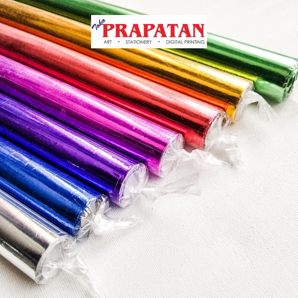 

Edisi Mewah Kertas Emas 50x64cm 10 Lembar / Kertas Metalik / Kertas Marmer SRT