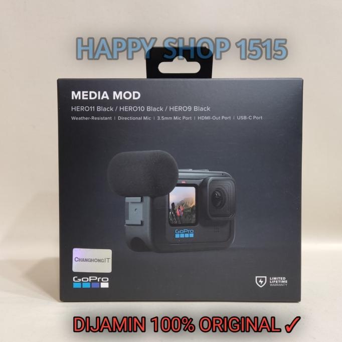 GOPRO MEDIA MOD Hero 9 black garansi resmi TAM /hero9 black / mediamod