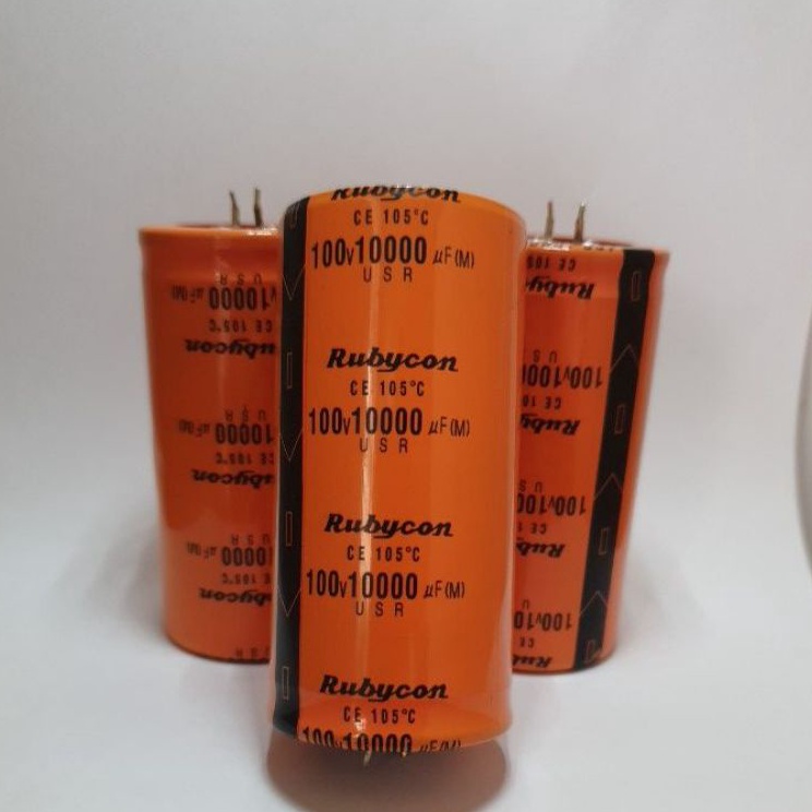 NA Elco 10000UF/100V Rubycon Orange ✸ ☿