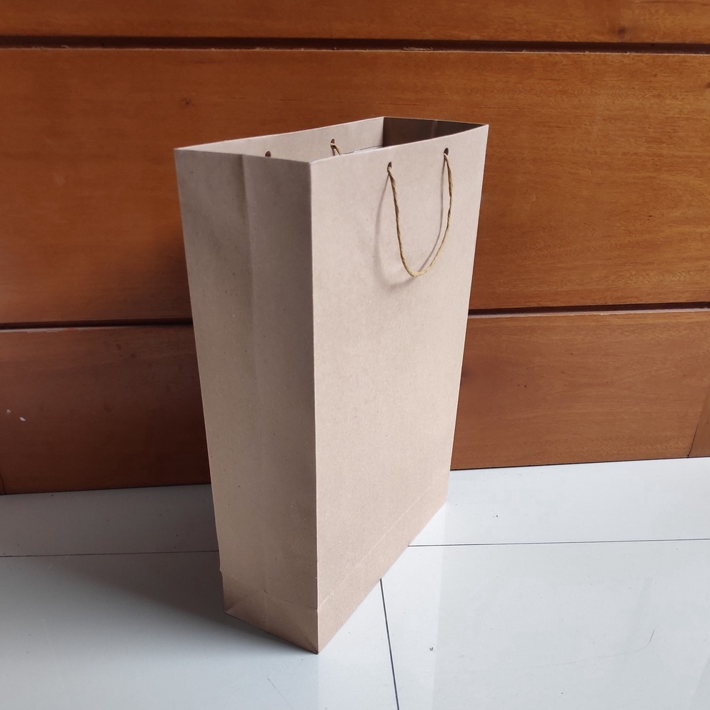 

➲ Paper Bag Polos 25x35 (isi 12pcs) / Uk 20x25 (isi 12pcs)/ Tas Belanjaan / Tas Kertas / kantong kertas /paperbag 7463