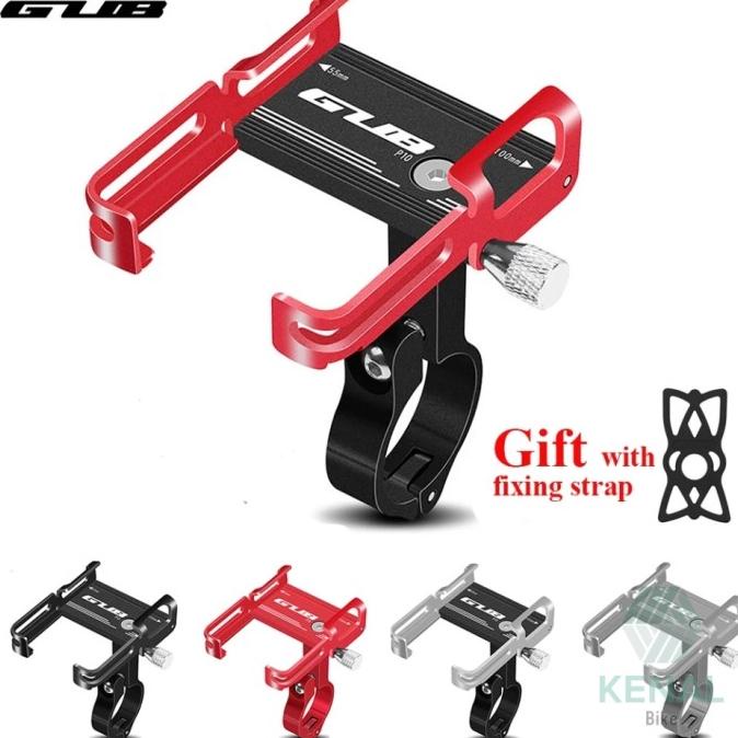 GUB P10 Holder HP Holder Handphone Stang Sepeda Stang Motor