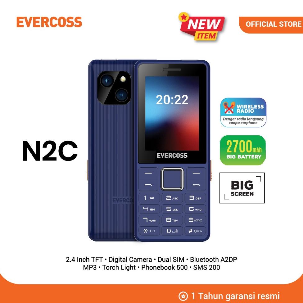 TREND EVERCOSS N2C FEATURED PHONE GARANSI RESMI