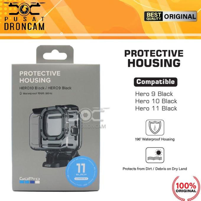 GoPro Underwater Housing HERO 10 Waterproof Go Pro HERO 9 ORIGINAL