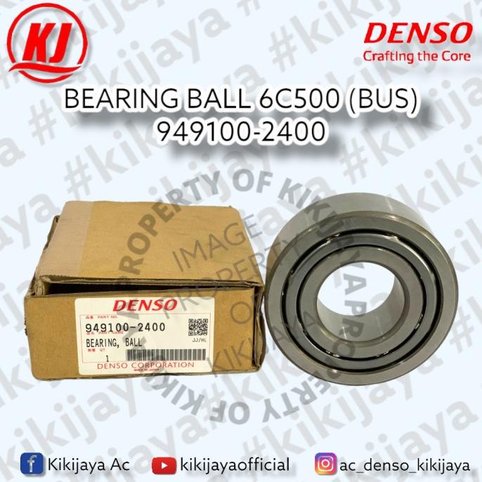 DENSO BEARING BALL 6C500 (BUS) 949100-2400 SPAREPART AC/SPAREPART BUS