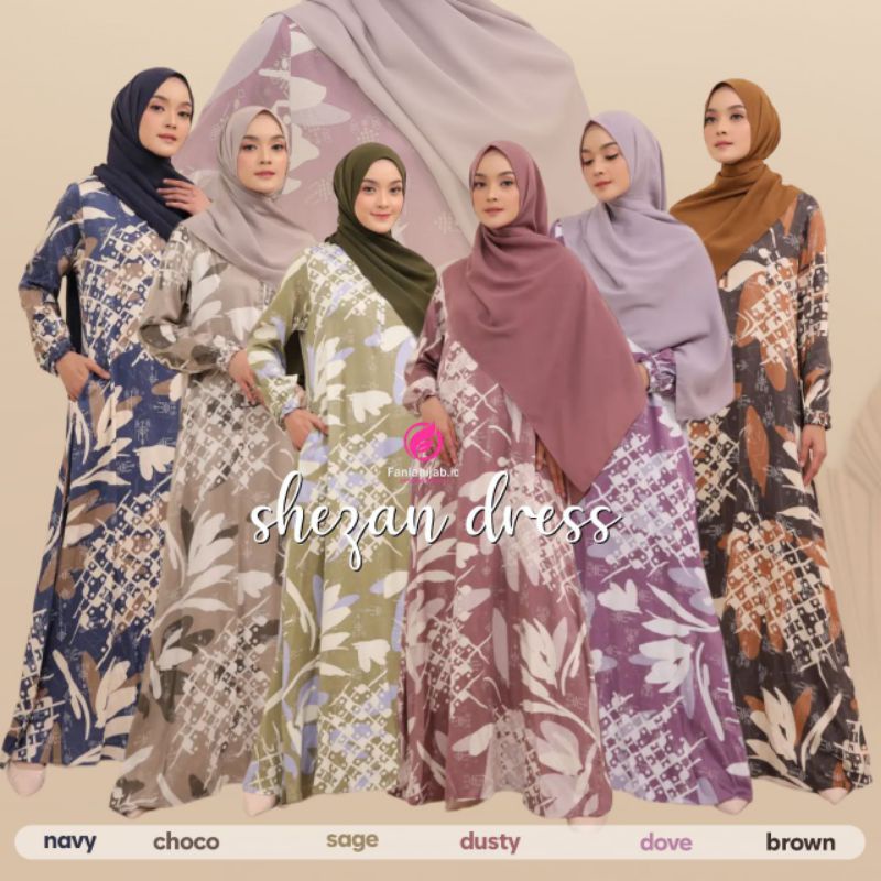 FANIA - READY SHEZAN DRESS ORIGINAL FANIA/DRESS JAGUARD/GAMIS MEWAH/DRESS PREMIUM/SERAGAM PENGAJIAN/