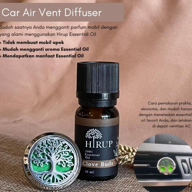 SALE HIRUP Car Vent Diffuser - Diffuser Mobil Essential Oil Termurah