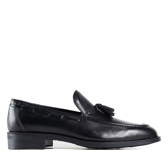 Prabu - Sepatu Kulit Slip On Pria Cala 2.0 Black