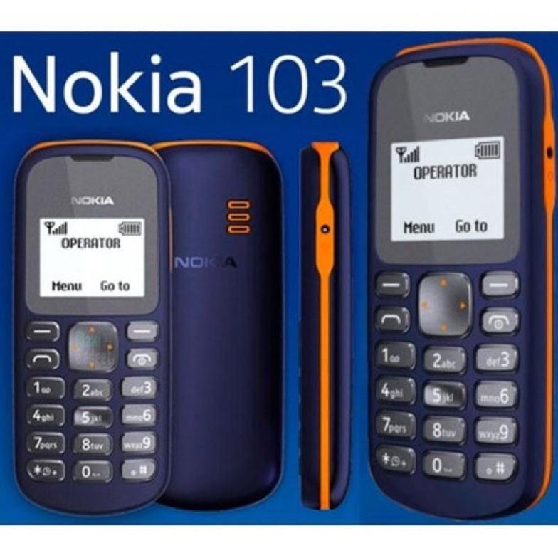 CUCI GUDANG HP NOKIA 103 NEW HANDPHONE NOKIA 103 LENGKAP