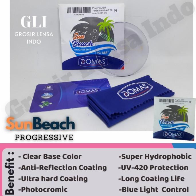 Lensa Kacamata Progresif Blucromic / Bluray Photocromic Garansi Coatin Stok Terbatas