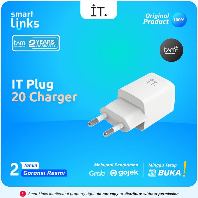 IT Plug IT 20 Charger - White