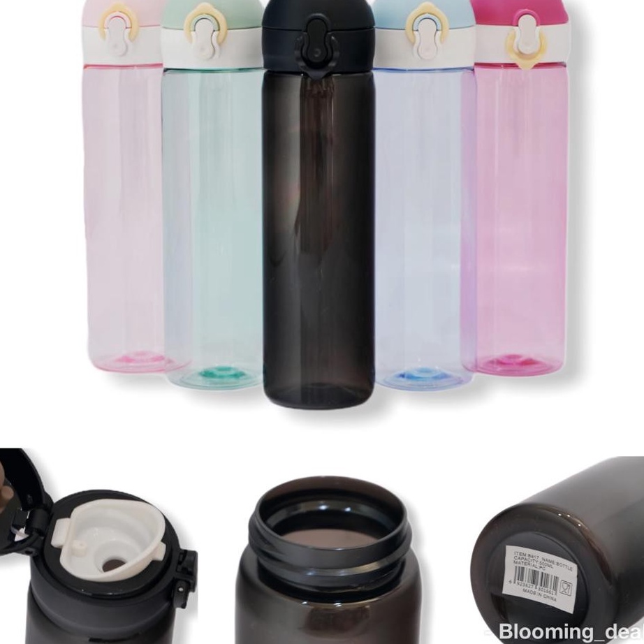 Bestseller Botol Minum Plastik Niagara Tumbler Bening Polos Food Grade 500ml (B817) Laris