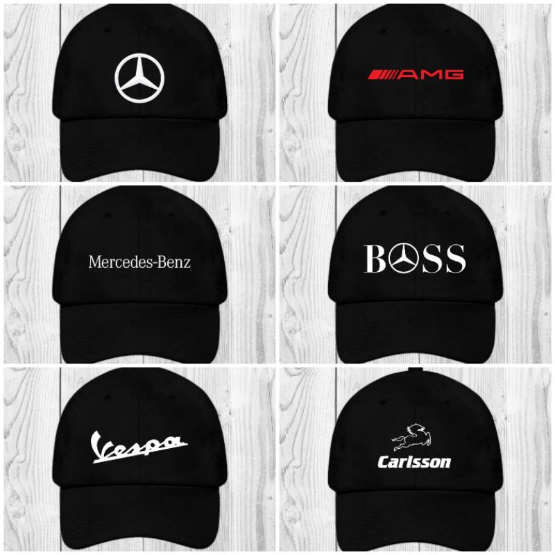 custom topi satuan lusinan grosir bordir murah berkualitas