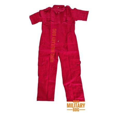 Sale Wearpack Lengan Pendek / Katelpak Lengan Pendek/ Coverall Seragam Bengkel Lengan Pendek Bisa Co