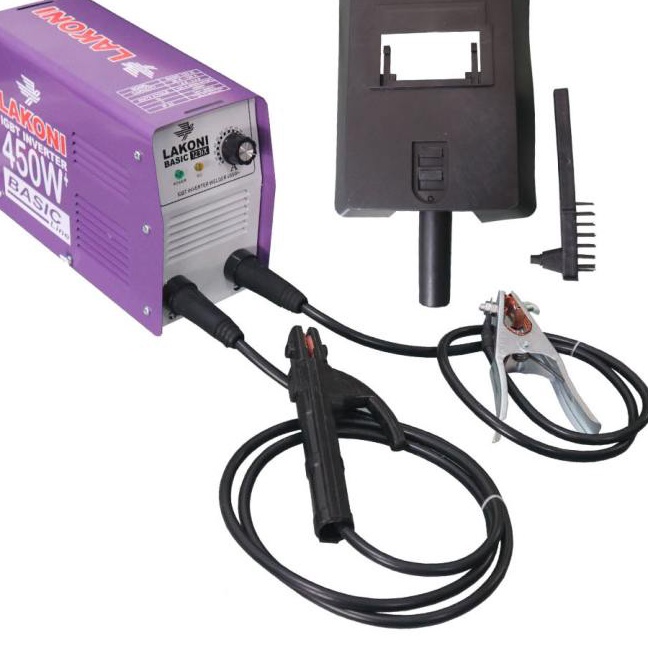 Banyak Peminat NEW Lakoni Mesin Las Listrik 450 Watt Trafo Las Inverter Lakoni Basic 123iX 450 Watt 