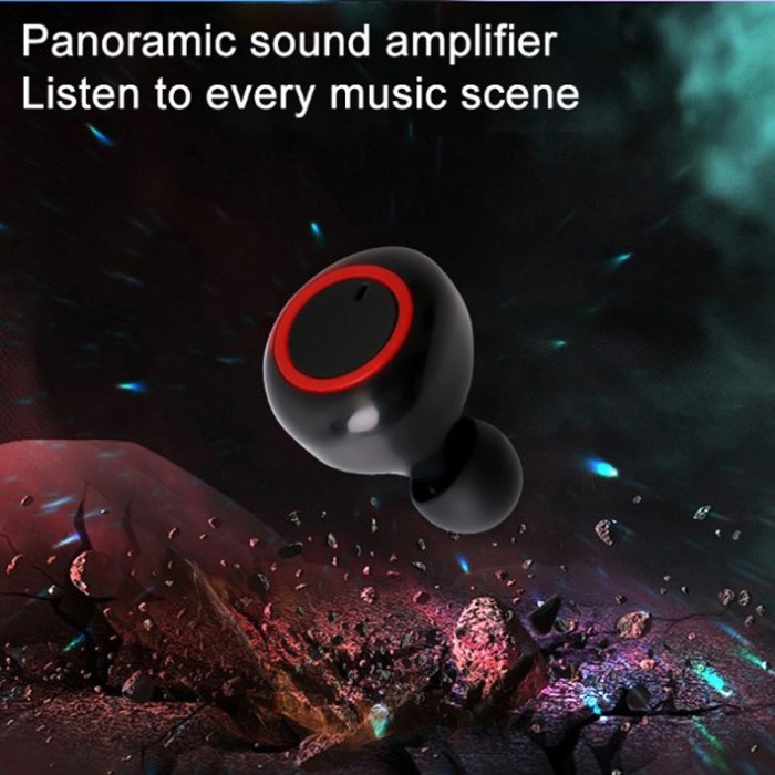 Headset Earphone Bluetooth TWS 1350 Wireless Headset Bluetooth 5.0 dengan Kotak Charger