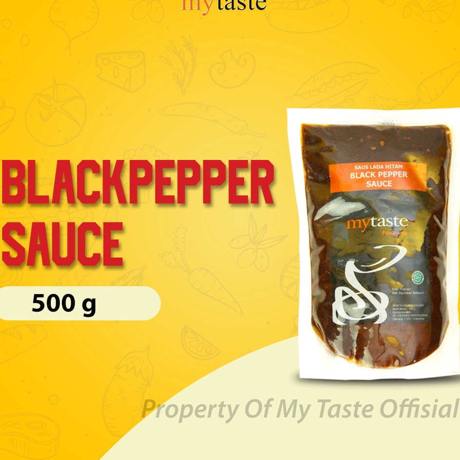 

Terlaris My taste Blackpepper Sauce 500 gr