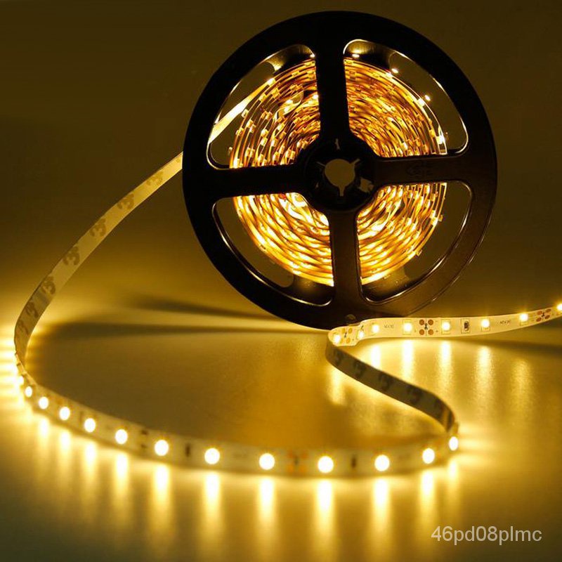 ✅&Warm White Rgb Led Strip Waterproof 5050 2835 Led Ribbon 5M Children Lighting For The Room 12V Ice