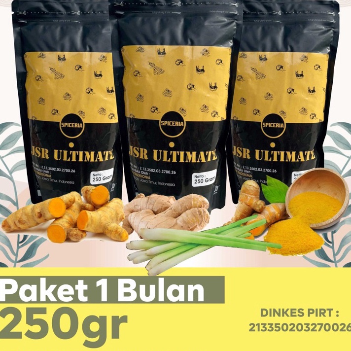

QCQZ2932 (D2289) [PROMO] Ramuan JSR paket 1 bulan isi 250 gram include sendok takar